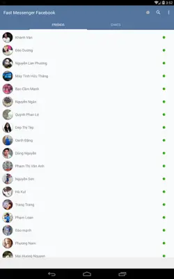 Lite Messenger Facebook android App screenshot 11