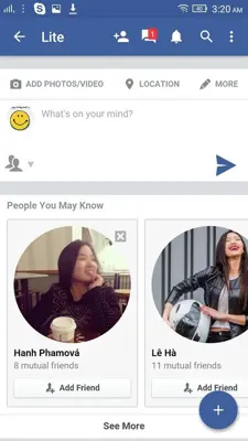 Lite Messenger Facebook android App screenshot 13